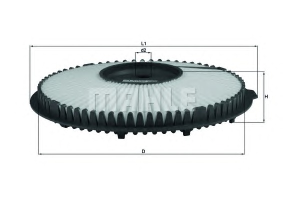 KNECHT Levegőszűrő LX890_KNECHT