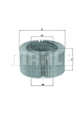 KNECHT Levegőszűrő LX578_KNECHT