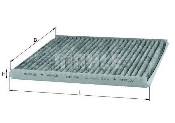 KNECHT Pollenszűrő LAK616_KNECHT