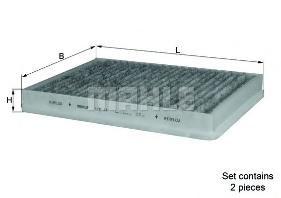 KNECHT Pollenszűrő LAK44_KNECHT