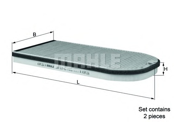 KNECHT Pollenszűrő LAK613/S_KNECHT