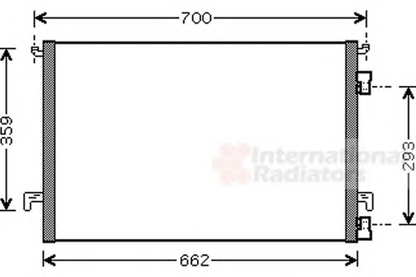 VAN WEZEL Klímahűtő 37005457_VW