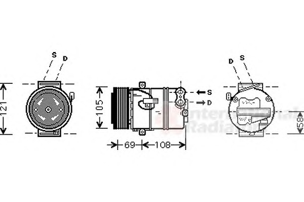 VAN WEZEL Klímakompresszor 3700K430_VW