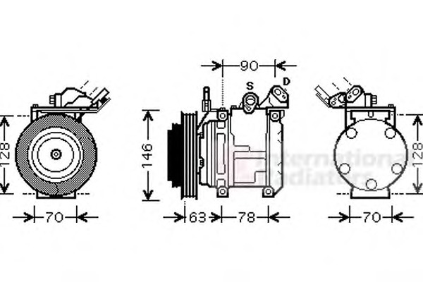 VAN WEZEL Klímakompresszor 5300K442_VW