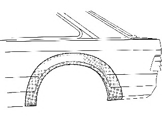 VAN WEZEL Sárvédő jav. ív 2716146_VW