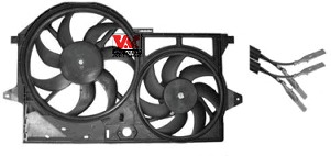 VAN WEZEL Ventilátor, vízhűtő 1610749_VW