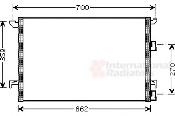 VAN WEZEL Klímahűtő 47005058_VW