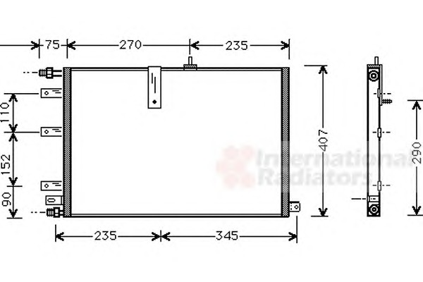 VAN WEZEL Klímahűtő 47005034_VW