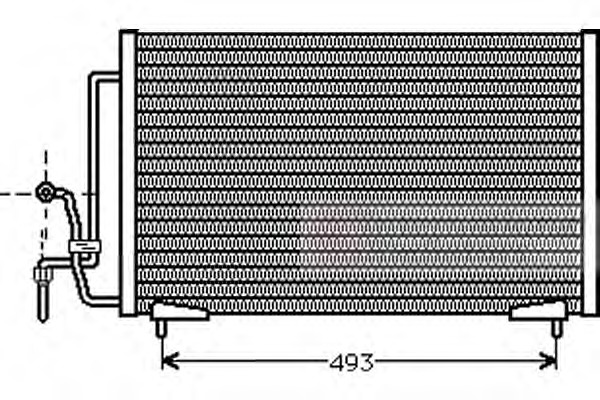 VAN WEZEL Klímahűtő 40005184_VW