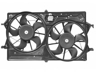 VAN WEZEL Ventilátor, vízhűtő 1858749_VW