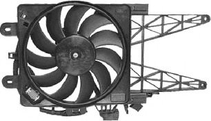 VAN WEZEL Ventilátor, vízhűtő 1620747_VW