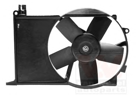 VAN WEZEL Ventilátor, vízhűtő 3776749_VW