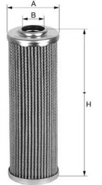 UNIFLUX Szűrő, munkahidraulika XH132