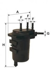 UNIFLUX Üzemanyagszűrő XN135S