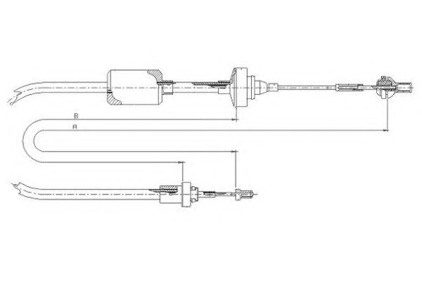 TEXTAR Kuplungbowden 58012000_TEXTAR