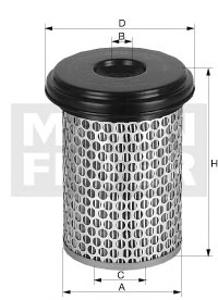 MANN-FILTER Levegőszűrő C30880_MANN