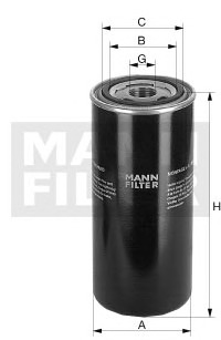 MANN-FILTER Olajszűrő W12205/1_MANN