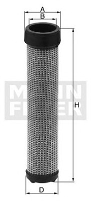 MANN-FILTER Levegőszűrő, másodlagos CF23398_MANN