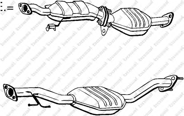 BOSAL Katalizátor 099-222_BOSAL