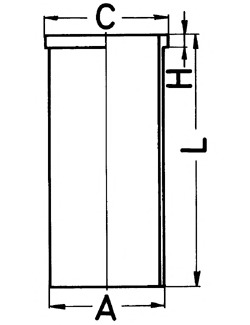 KOLBENSCHMIDT Hengerpersely 89319193