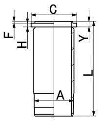 KOLBENSCHMIDT Hengerpersely 89532110