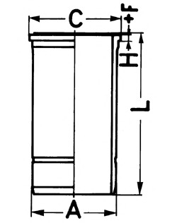 KOLBENSCHMIDT Hengerpersely 89594110