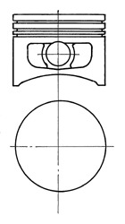 KOLBENSCHMIDT Dugattyú 92054700