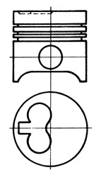 KOLBENSCHMIDT Dugattyú 92598600