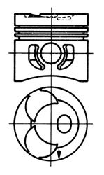 KOLBENSCHMIDT Dugattyú 92800600