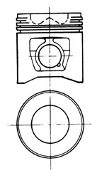 KOLBENSCHMIDT Dugattyú 93123600