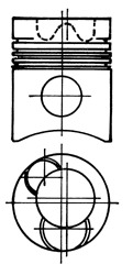 KOLBENSCHMIDT Dugattyú 93394700