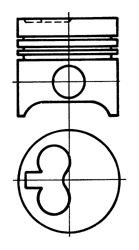 KOLBENSCHMIDT Dugattyú 93520630