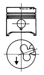 KOLBENSCHMIDT Dugattyú 93578620