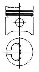 KOLBENSCHMIDT Dugattyú 93625630