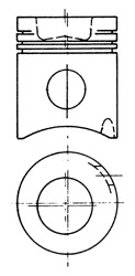 KOLBENSCHMIDT Dugattyú 93776600