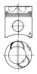 KOLBENSCHMIDT Dugattyú 93932700