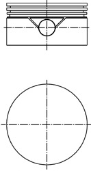 KOLBENSCHMIDT Dugattyú, kompresszor 99849610