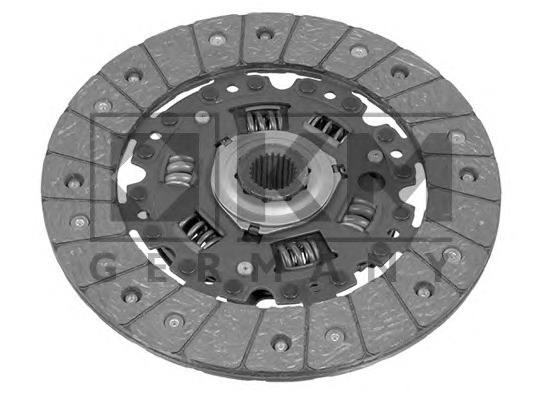 KM GERMANY Kuplungtárcsa 0690857_KM