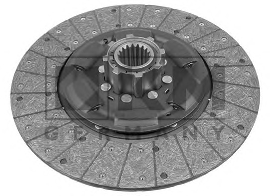 KM GERMANY Kuplungtárcsa 0690907_KM