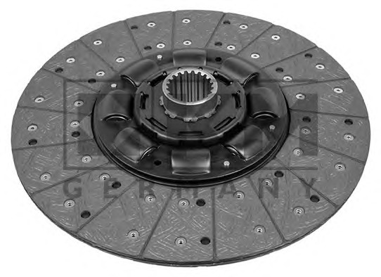 KM GERMANY Kuplungtárcsa 0690947_KM