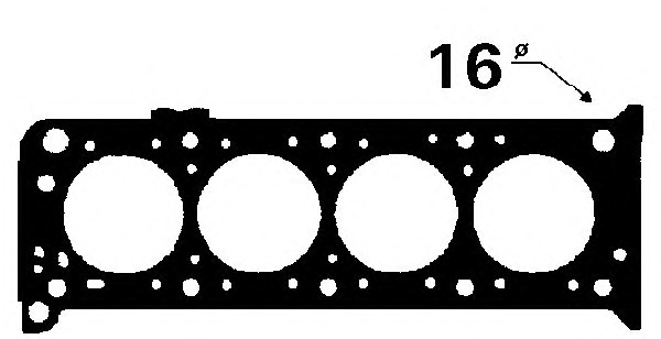 BGA Hengerfej töm. CH5341_BGA