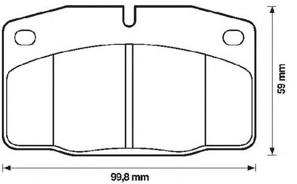 JURID Első fékbetét 571276J-AS_JURID