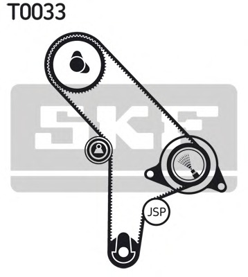 SKF Vezérműszíj készlet VKMA08120_SKF