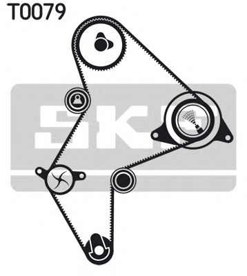 SKF Vezérműszíj készlet VKMA03250_SKF