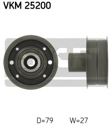 SKF Vezetőgörgő, vezérműszíj VKM25200_SKF