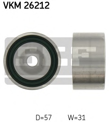 SKF Vezetőgörgő, vezérműszíj VKM26212_SKF