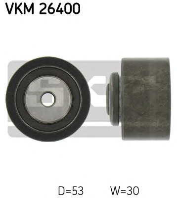 SKF Vezetőgörgő, vezérműszíj VKM26400_SKF