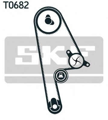 SKF Vezérműszíj készlet VKMS93616_SKF