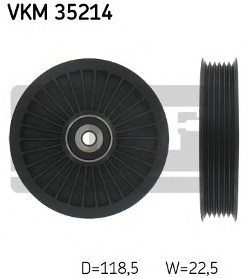 SKF Feszítőgörgő, hosszbordás szíj VKM35214_SKF