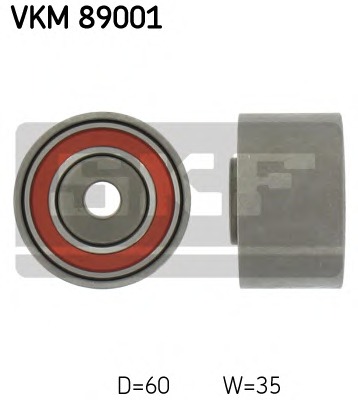 SKF Vezetőgörgő, vezérműszíj VKM89001_SKF